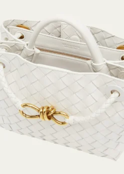 Bottega VenetaAndiamo Small Leather Top-Handle Bag