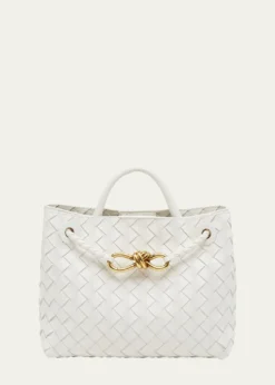 Bottega VenetaAndiamo Small Leather Top-Handle Bag