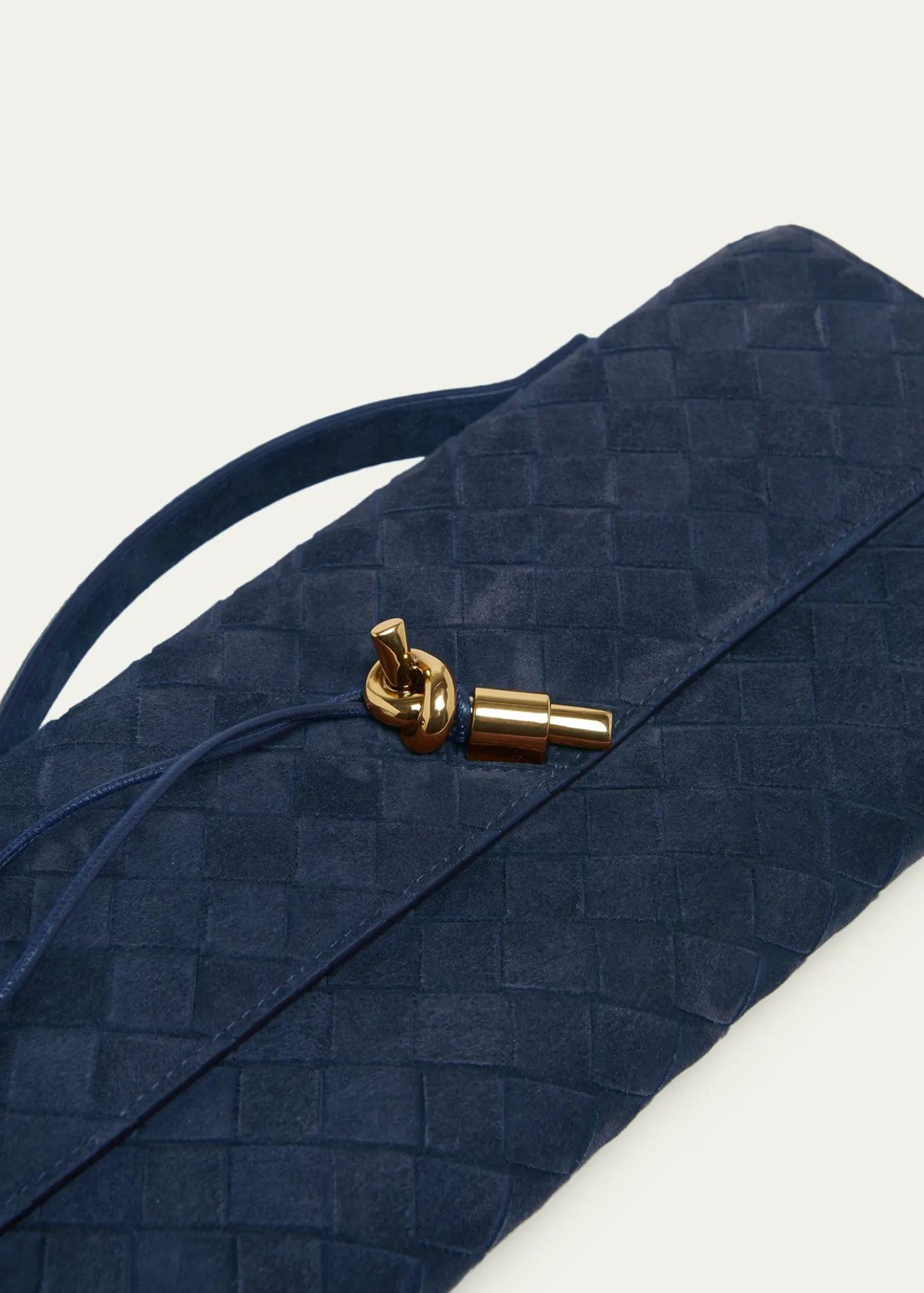 Bottega VenetaAndiamo Suede Clutch Bag