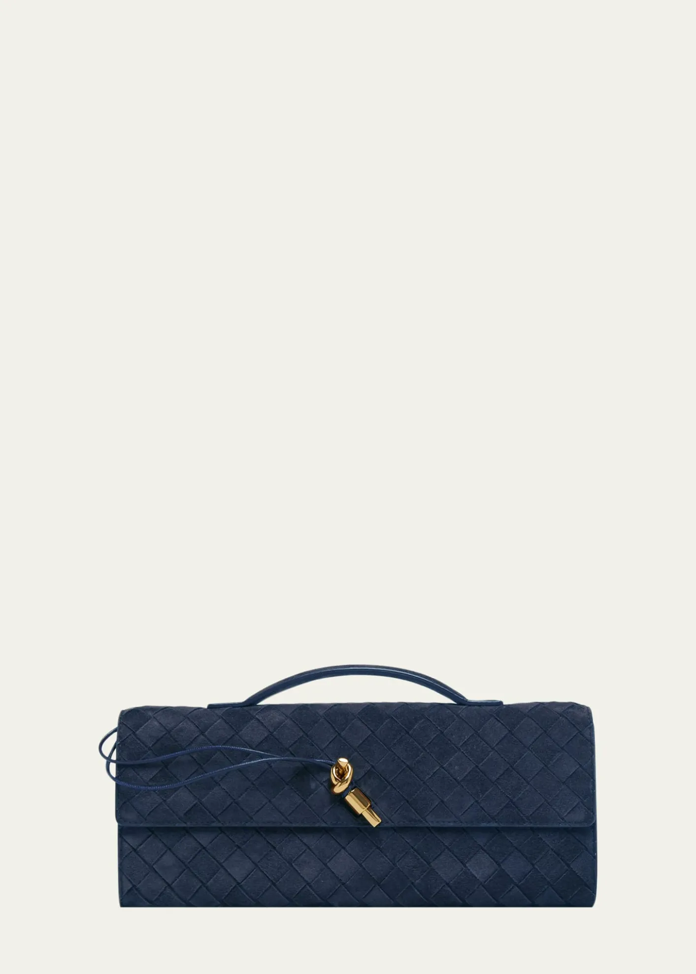 Bottega VenetaAndiamo Suede Clutch Bag