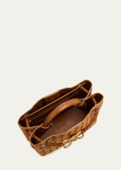 Bottega VenetaAndiamo Suede Top-Handle Bag