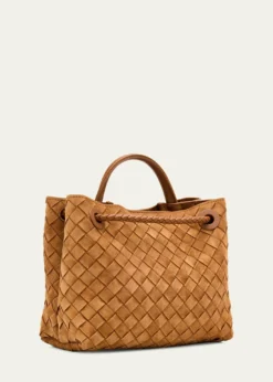 Bottega VenetaAndiamo Suede Top-Handle Bag