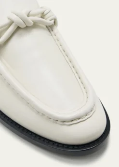 Bottega Veneta Astaire Knot Leather Loafers
