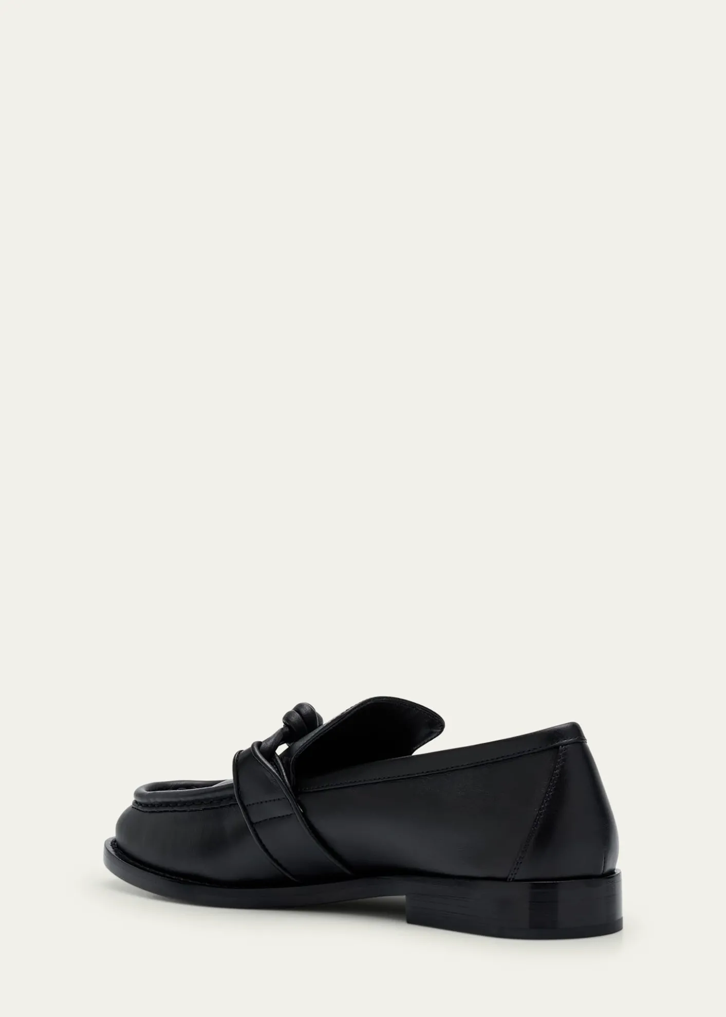 Bottega VenetaAstaire Metal Knot Leather Loafers
