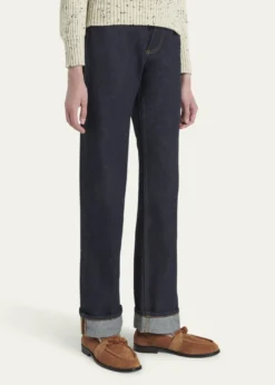Bottega VenetaAstaire Suede Shearling-Lined Knot Loafers