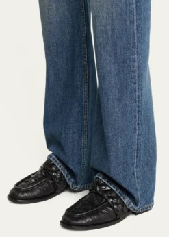 Bottega VenetaAstair Leather Braid Slip-On Loafers