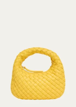 Bottega VenetaBaby Veneta Leather Top-Handle Bag