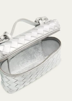 Bottega VenetaBang Bang Laminated Leather Vanity Crossbody Bag
