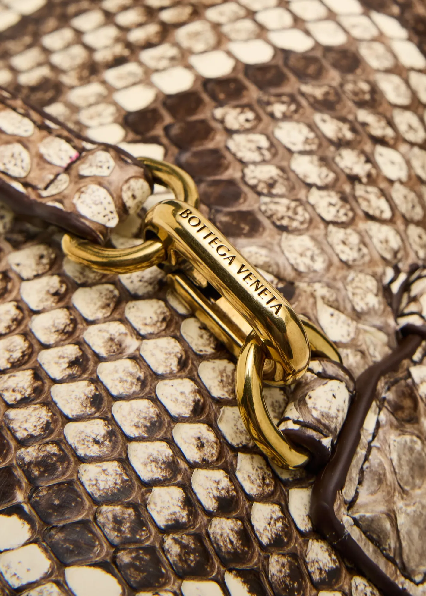 Bottega VenetaBang Bang Python Top-Handle Bag