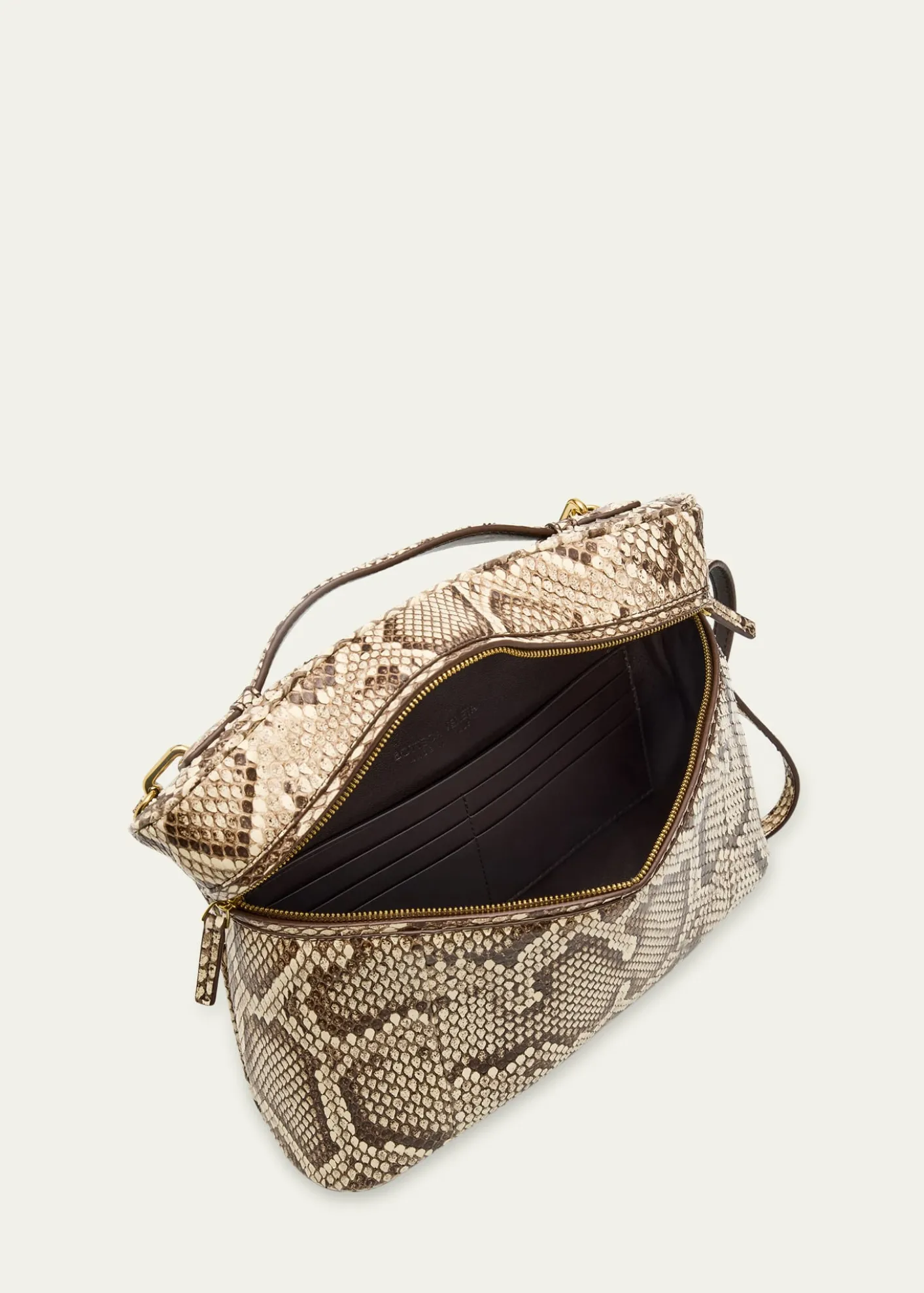 Bottega VenetaBang Bang Python Top-Handle Bag