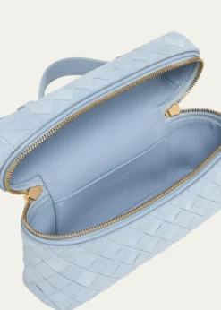 Bottega VenetaBang Bang Vanity Intrecciato Suede Crossbody Bag