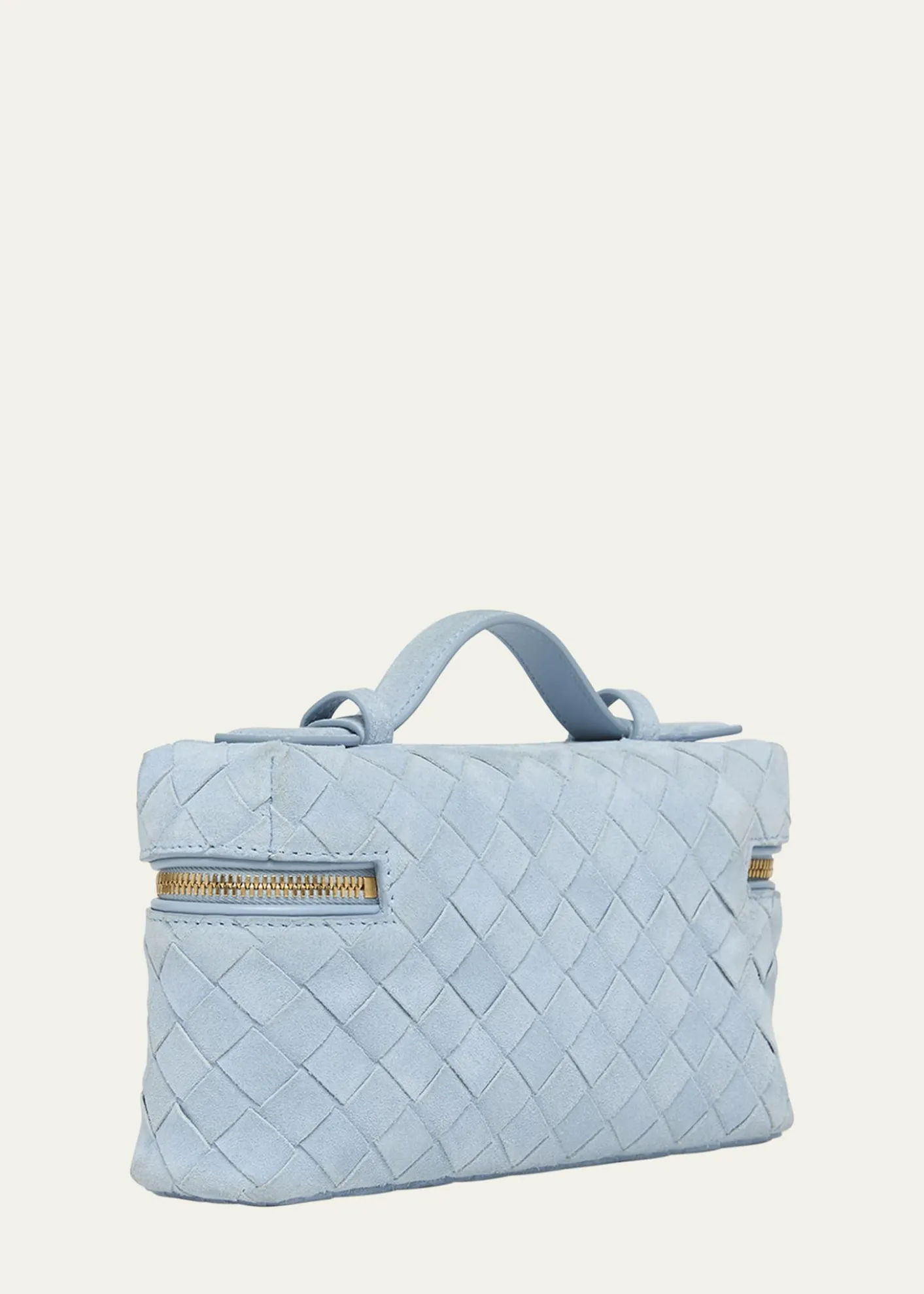 Bottega VenetaBang Bang Vanity Intrecciato Suede Crossbody Bag
