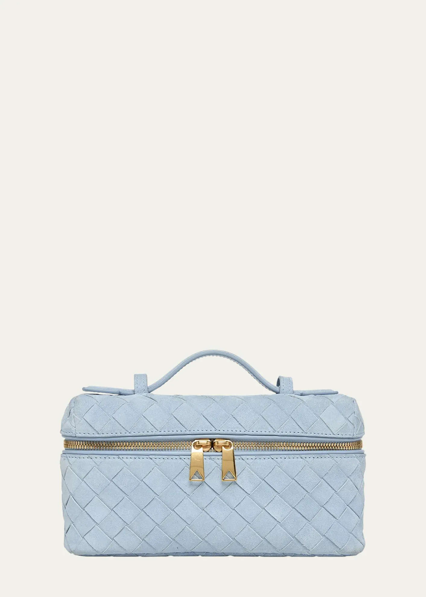 Bottega VenetaBang Bang Vanity Intrecciato Suede Crossbody Bag