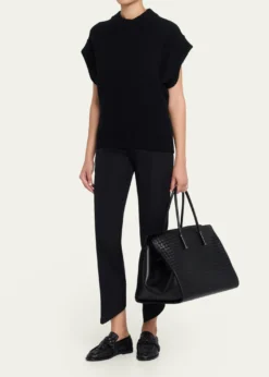 Bottega VenetaBarbara Large Leather Tote Bag