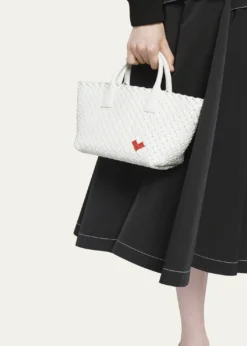 Bottega VenetaCabat Mini Heart Leather Tote Bag