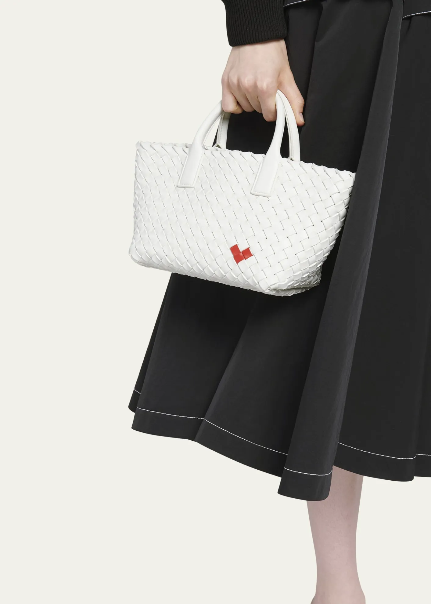 Bottega VenetaCabat Mini Heart Leather Tote Bag