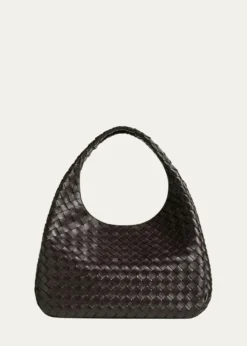 Bottega VenetaCampana Large Leather Shoulder Bag