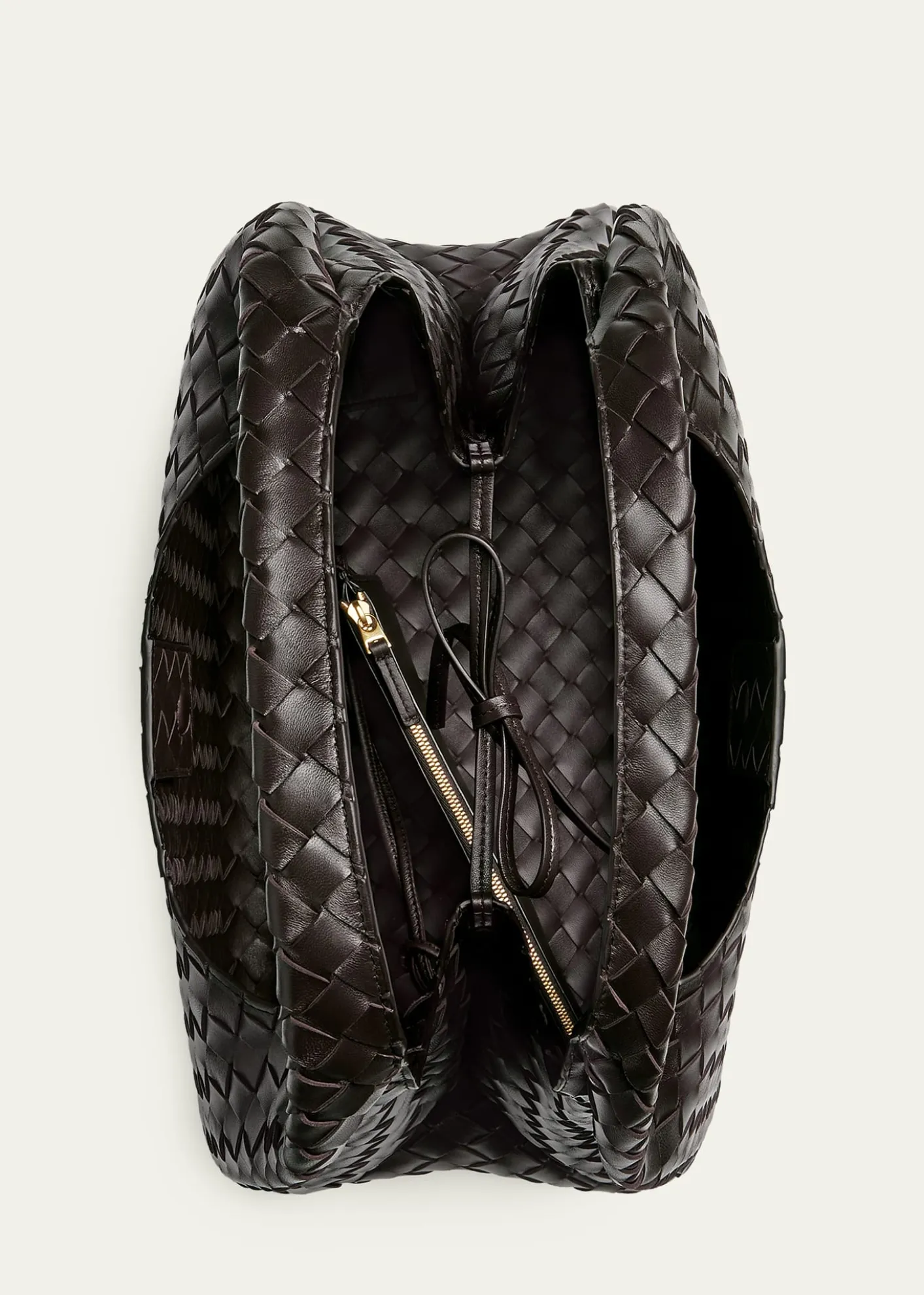 Bottega VenetaCampana Large Leather Shoulder Bag