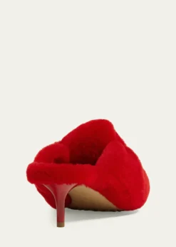 Bottega VenetaCarded Merino Wool Knotted Kitten-Heel Sandals