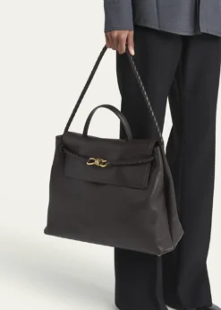 Bottega VenetaCiao Ciao Large Leather Top-Handle Bag