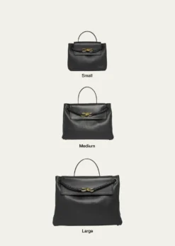 Bottega VenetaCiao Ciao Large Leather Top-Handle Bag