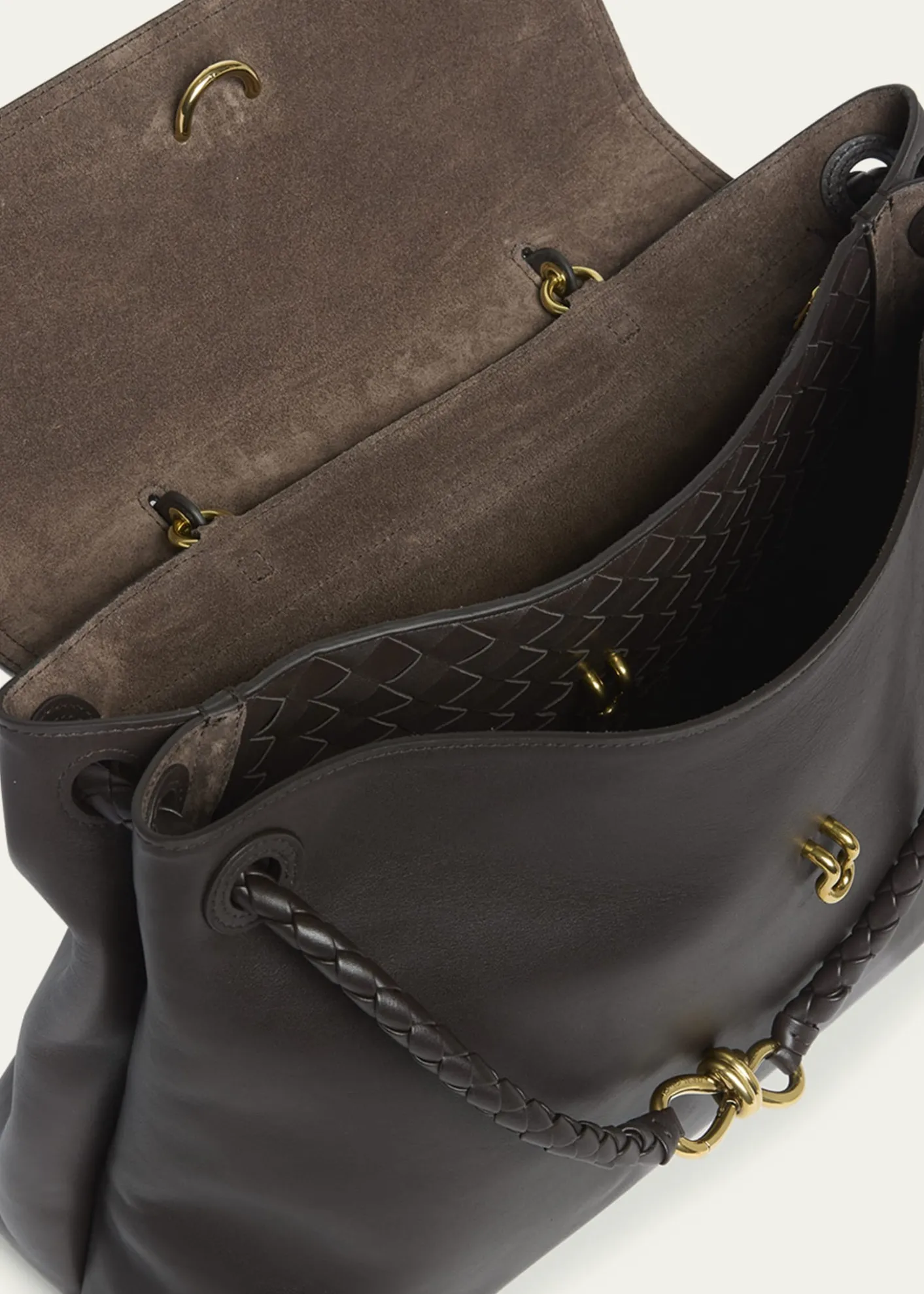 Bottega VenetaCiao Ciao Large Leather Top-Handle Bag