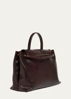 Bottega VenetaCiao Ciao Medium Distressed Leather Top-Handle Bag