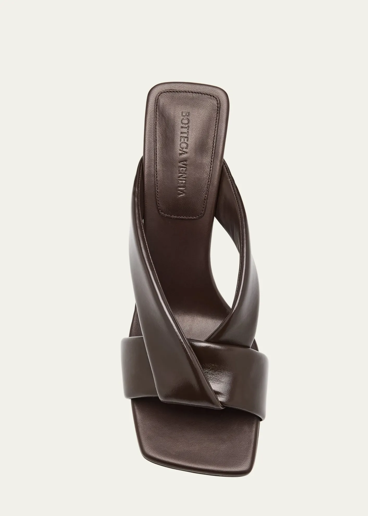 Bottega VenetaCriss Cross Padded Leather Slide Sandals