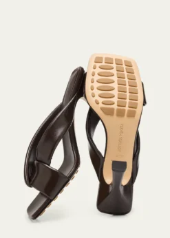 Bottega VenetaCriss Cross Padded Leather Slide Sandals