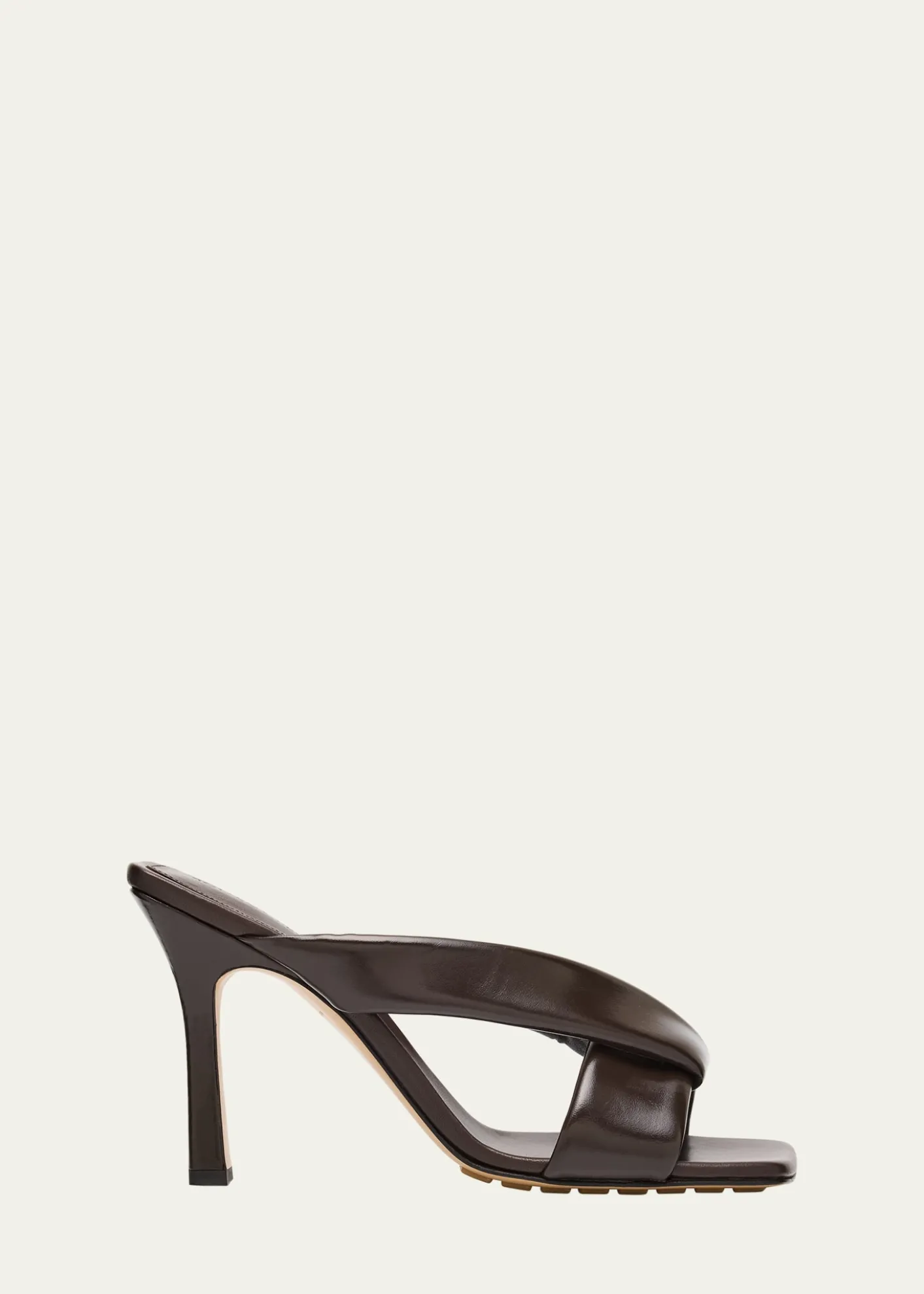 Bottega VenetaCriss Cross Padded Leather Slide Sandals