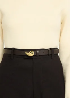 Bottega VenetaDrop Leather Belt