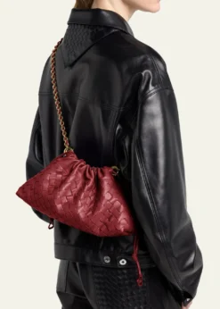 Bottega VenetaDustbag Notte Leather Shoulder Bag
