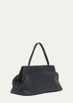 Bottega Veneta1998 Feather Leather Shoulder Bag