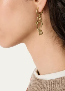 Bottega VenetaFish Earrings