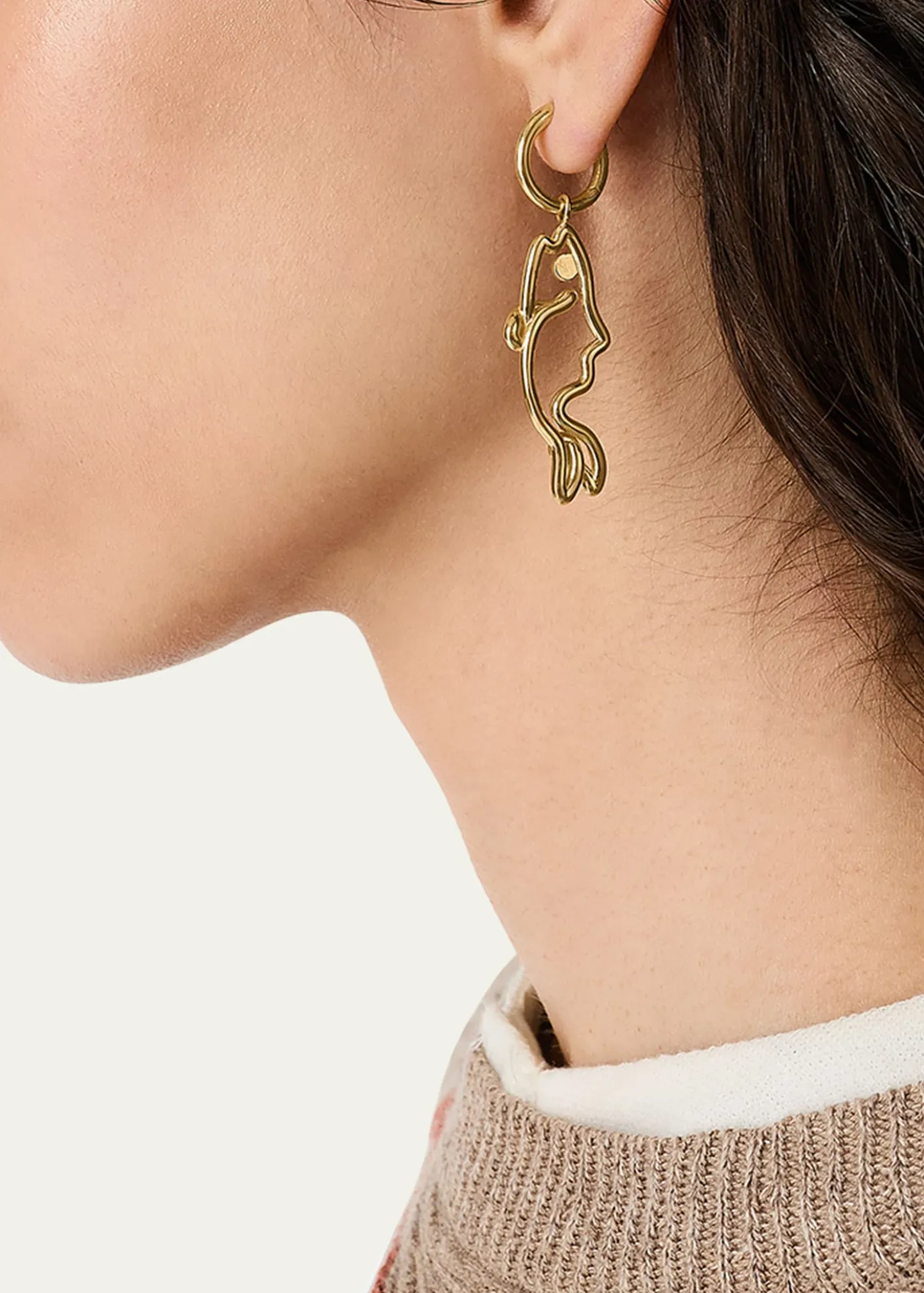 Bottega VenetaFish Earrings