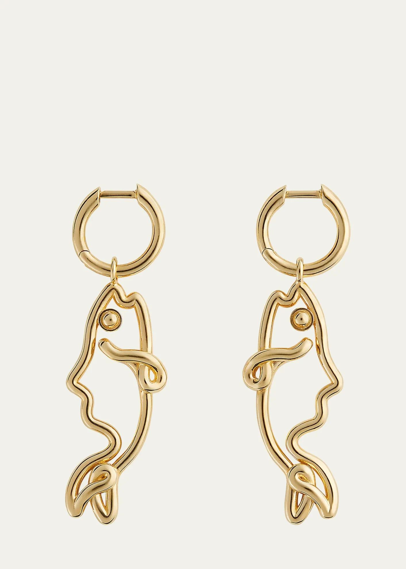 Bottega VenetaFish Earrings