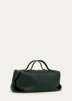 Bottega VenetaGioco Leather Top-Handle Bag