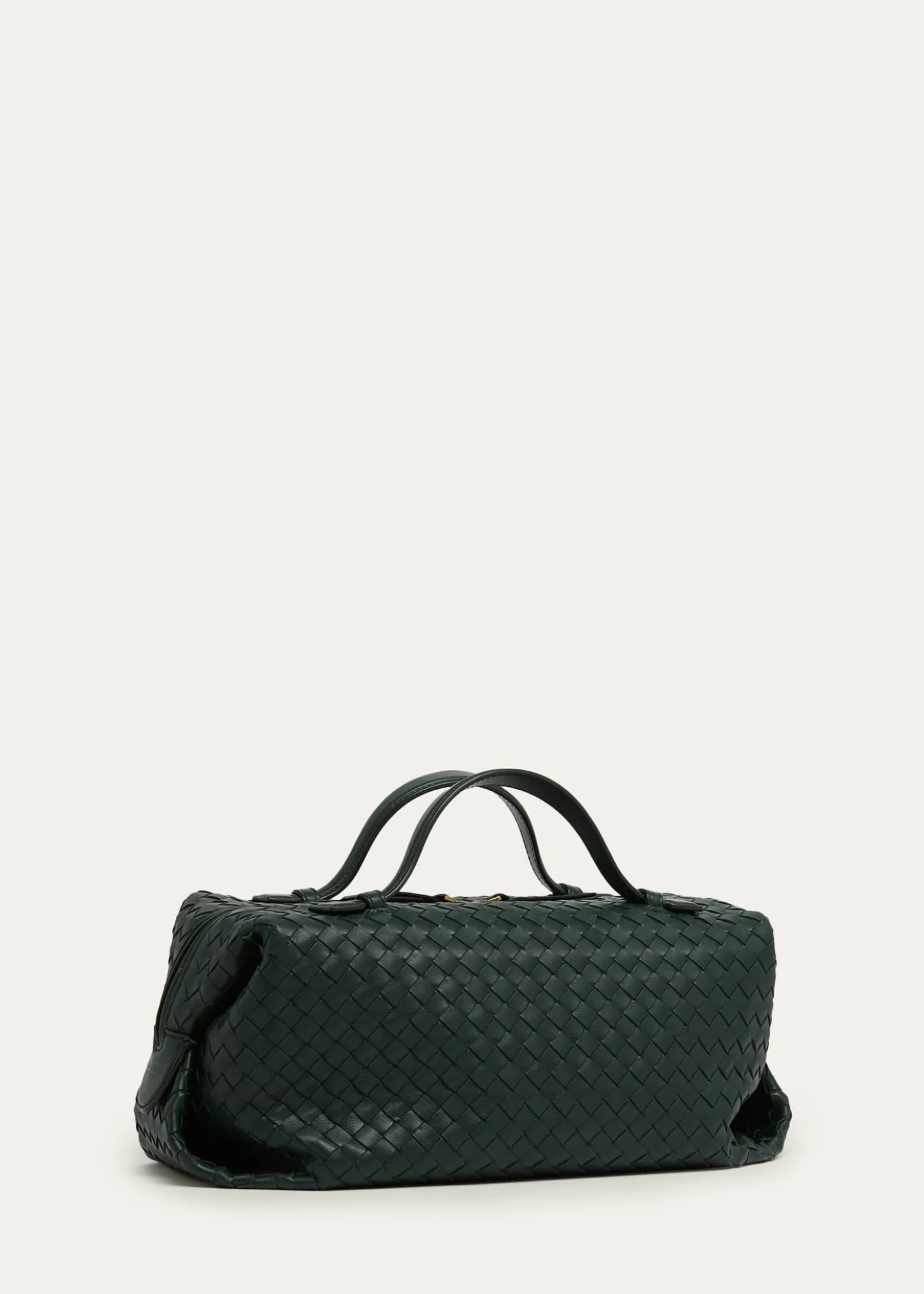 Bottega VenetaGioco Leather Top-Handle Bag