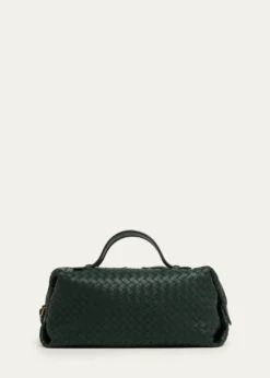 Bottega VenetaGioco Leather Top-Handle Bag