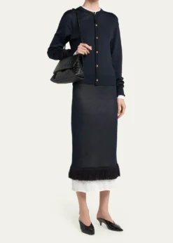Bottega VenetaGiorno Leather Drawstring Shoulder Bag