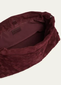 Bottega VenetaGiorno Suede Drawstring Shoulder Bag