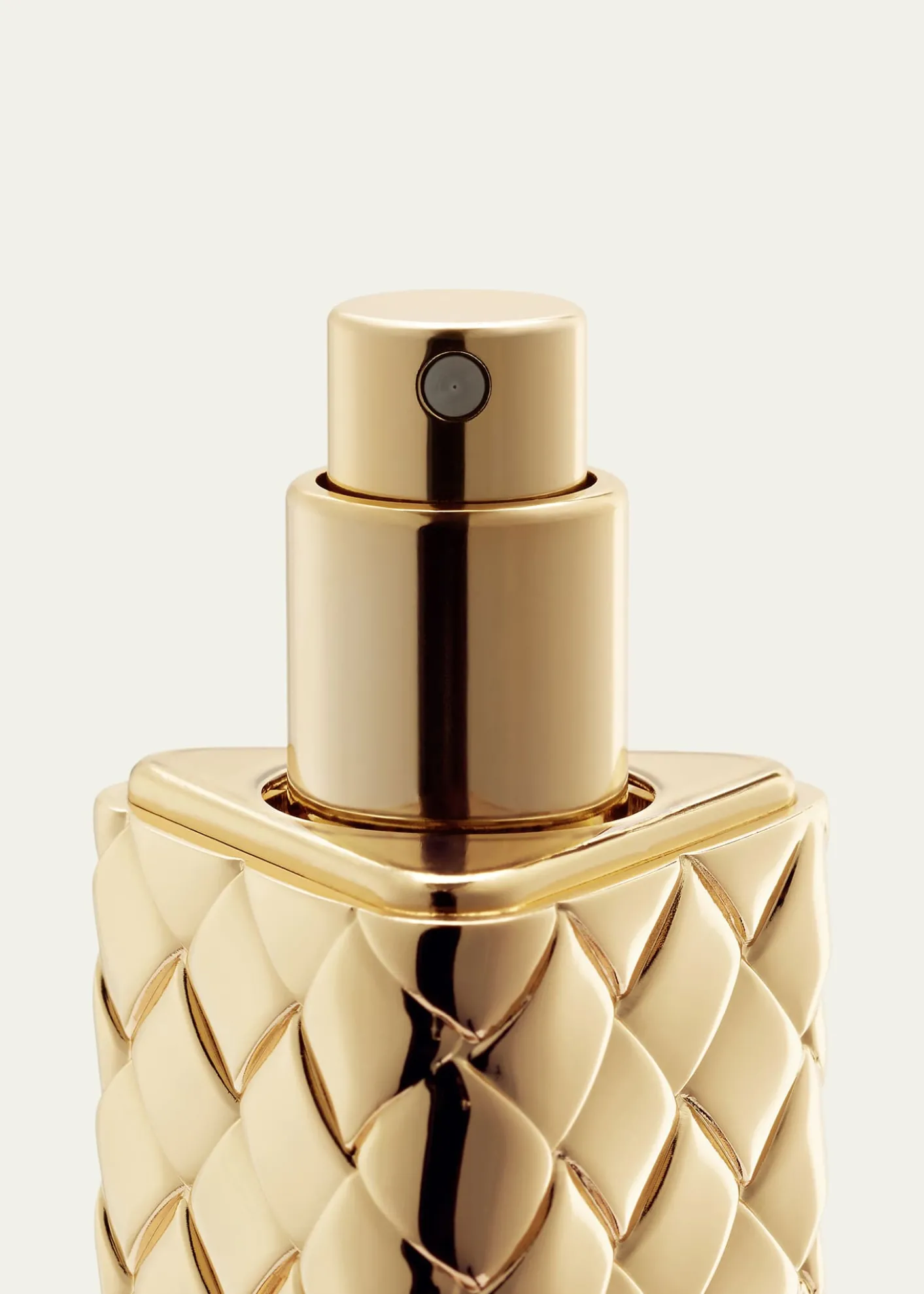 Bottega VenetaGold Intreccio Travel Atomizer
