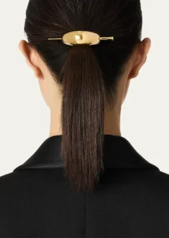 Bottega VenetaGold-Tone Hair Clip