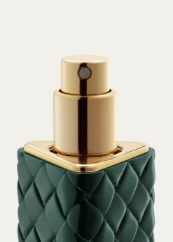 Bottega VenetaGreen Intreccio Travel Atomizer
