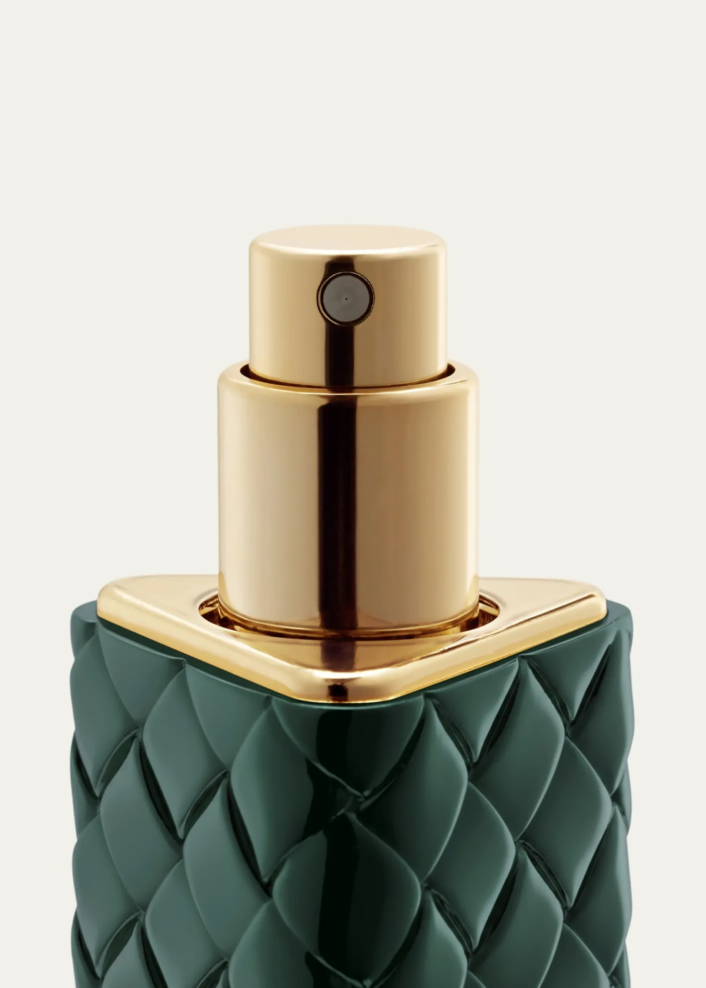 Bottega VenetaGreen Intreccio Travel Atomizer