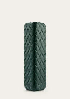 Bottega VenetaGreen Intreccio Travel Atomizer