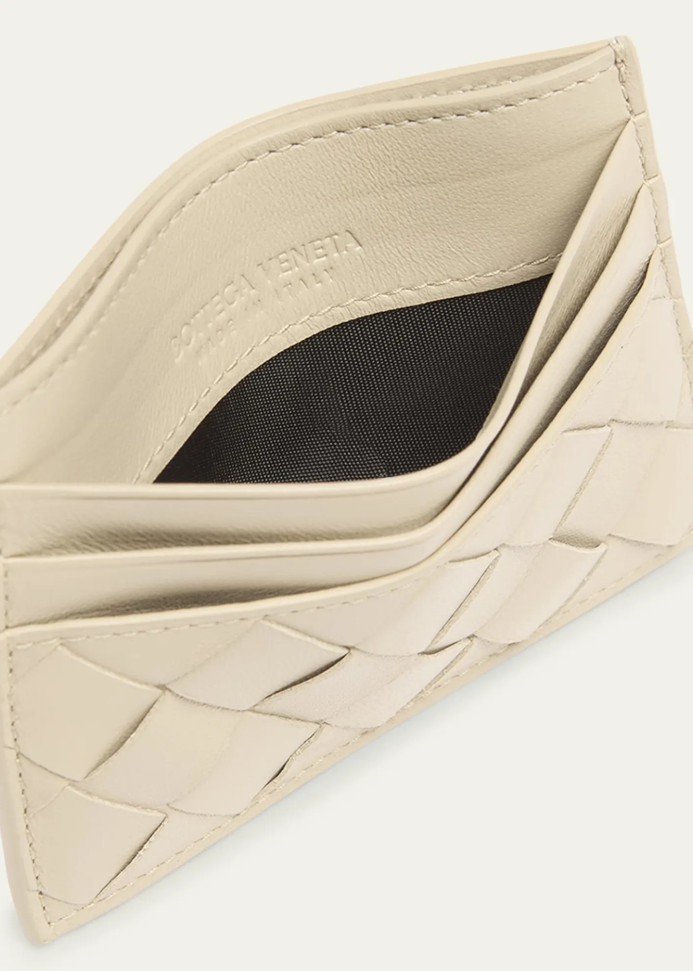 Bottega VenetaIntrecciato Leather Card Holder