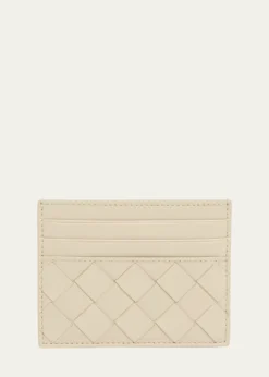 Bottega VenetaIntrecciato Leather Card Holder