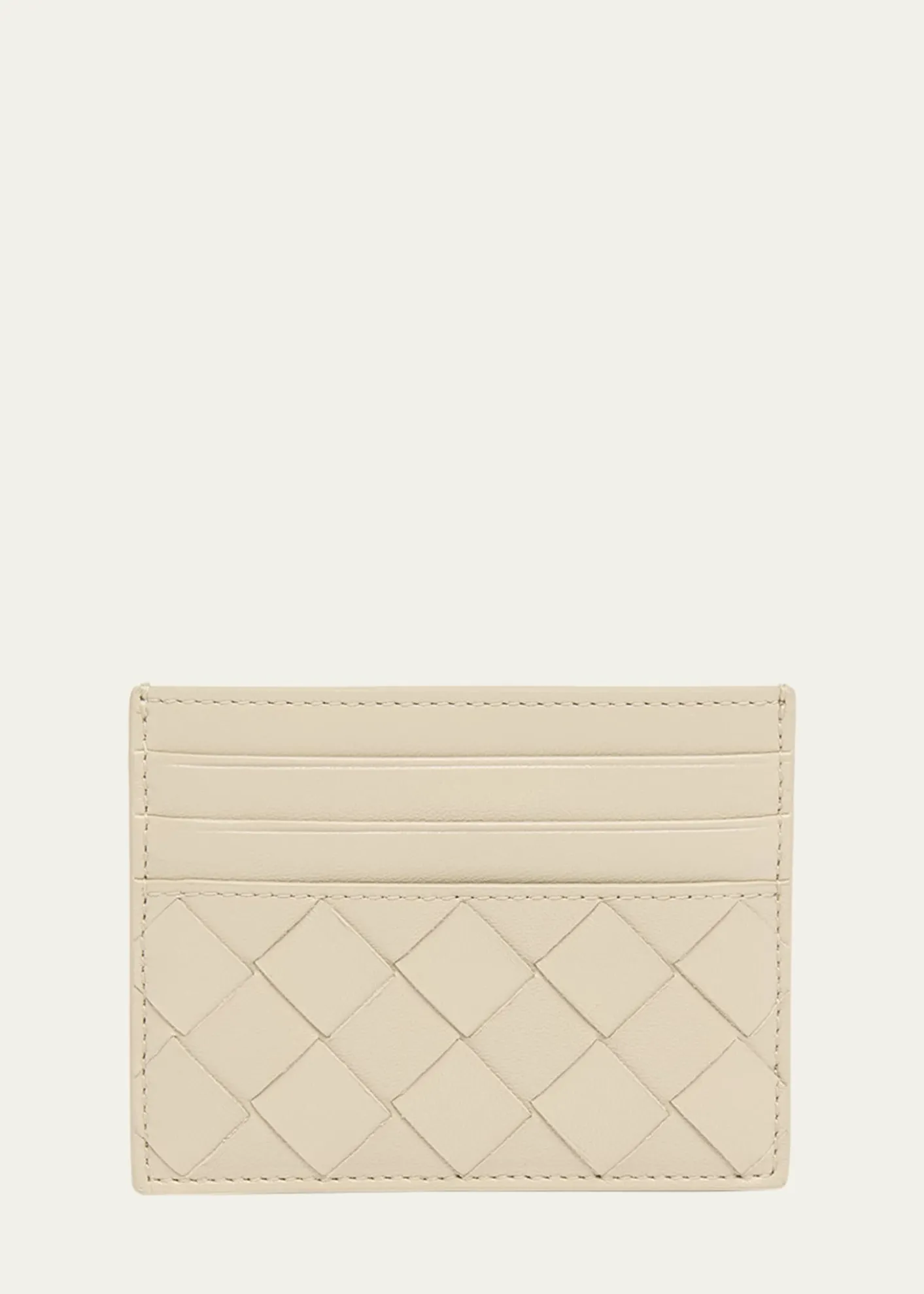 Bottega VenetaIntrecciato Leather Card Holder
