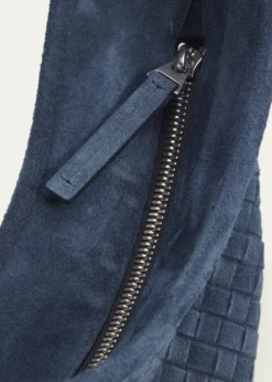 Bottega VenetaIntrecciato Suede Hobo Bag